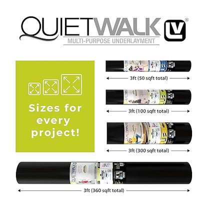QuietWalk LV 360 Sq Ft Flooring Underlayment - Image 21