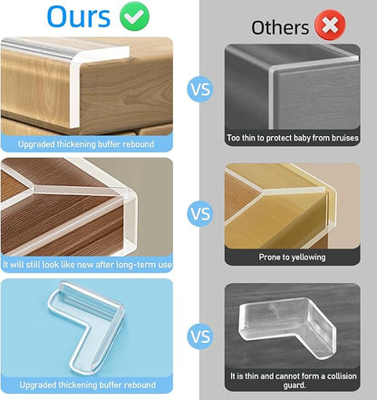 0.8 in x 16.4 FT, Edge Corner Protector Baby Proofing - Image 4