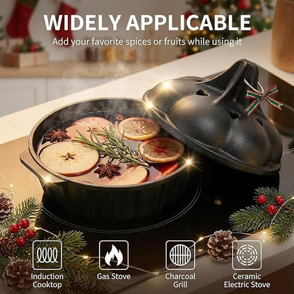 Wood Stove Steamer & Woodstove Steamer Stove Humidifier Cast Iron, 2.3 Quart - Image 2