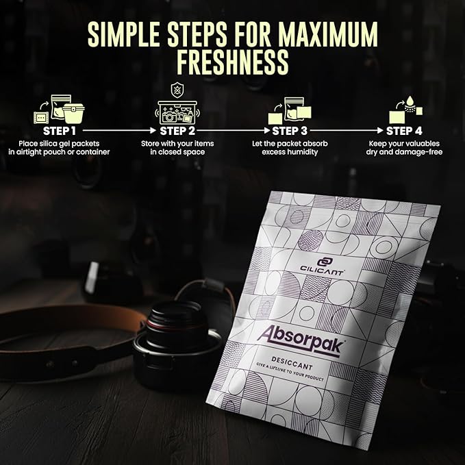Absorpak Desiccant Packs for Storage - Image 4