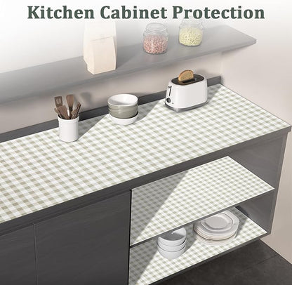 Shelf Liner for Kitchen Cabinets 18" x 360" Non-Adhesive Non-Slip Drawer Liners - Image 7