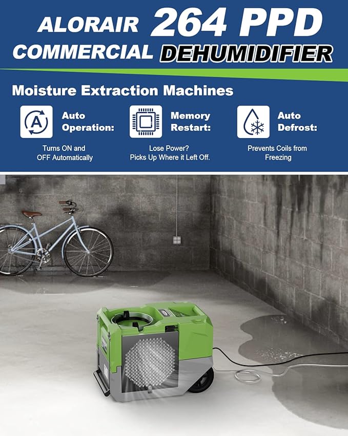 ALORAIR 264 PPD Commercial Dehumidifier - Image 2