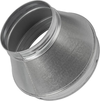 Vent Systems 12" Inch to 8" Inch Duct Reducer Adapter Connector Fitting Pipe by VentSystems