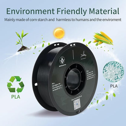 PLA 3D Printer Filament, Dimensional Accuracy +/- 0.02 mm, 1 kg Spool, 1.75 - Image 4