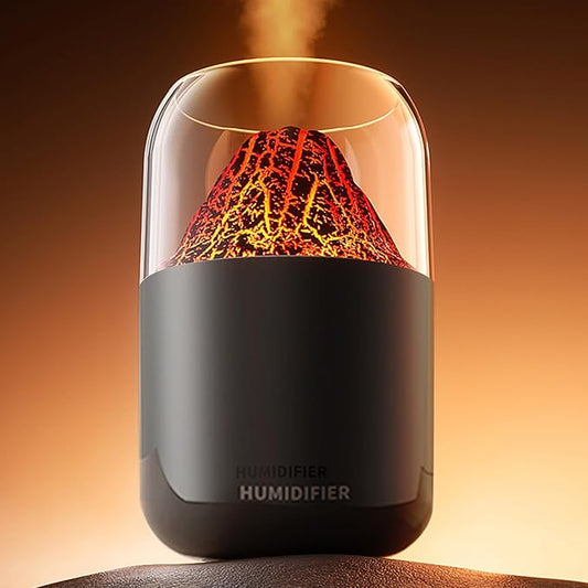 Portable Mini Volcano USB Humidifier - 300ml Cool Mist by VolcanoHumidifier
