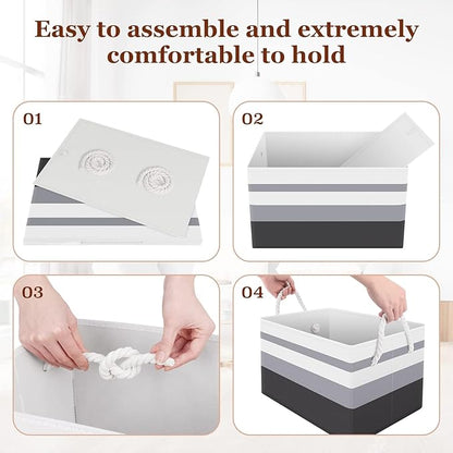 Storage Bin, Collapsible Storage Basket - Image 3