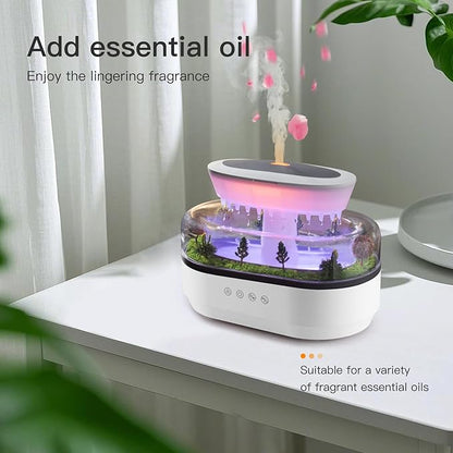 Essential Oil Diffuser 250ML Cloud Humidifier Rain Water Drip Diffuser - Image 6