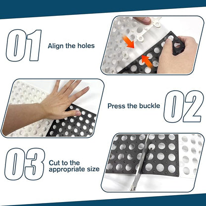 LILXIU Plastic Mattress Underlay 82.6 X 70.8 Inch RV Mattress Underlay Moisture - Image 6
