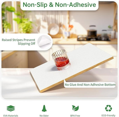 Shelf and Drawer Liner for Kitchen Cabinet, Non-Adhesive 12in x 360in - Image 2