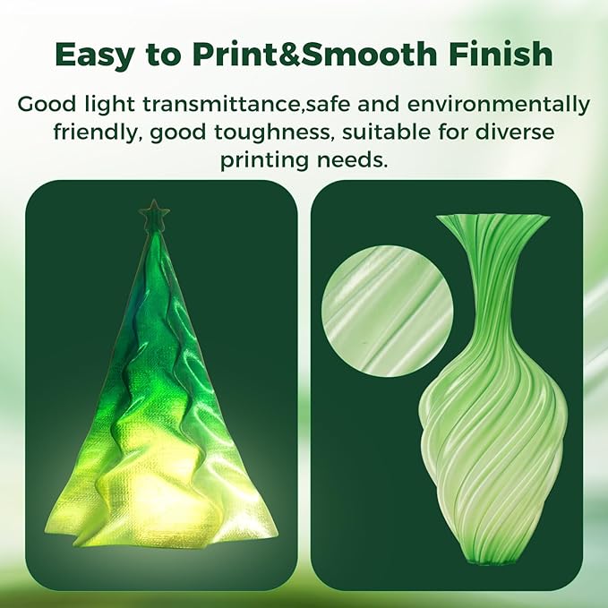 Sovol 3D Printer PETG Filament 1.75mm, Gradient Multicolors Filaments Material - Image 5
