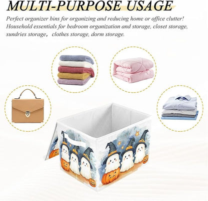 xigua Cute Cartoon Ghosts Storage Bins - Image 7