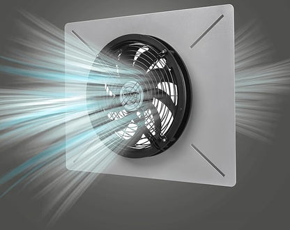 Crawlspace Ventilation Fan Basements Stainless Steel Vent Fan Window Exhaust - Image 4