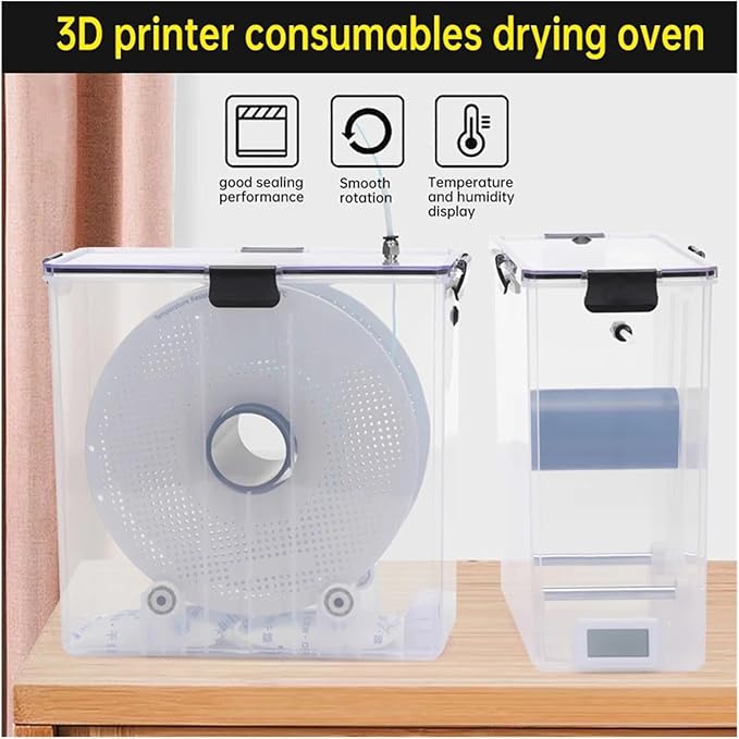 3D Printer Filament Dry Box Storage Hot-Air Heating Storage Printing Material - Image 3