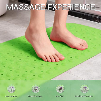 Anti-Slip Bathtub Shower mat, 39.3×15.7 inch（Approximately 100 × 40cm） Soft - Image 6