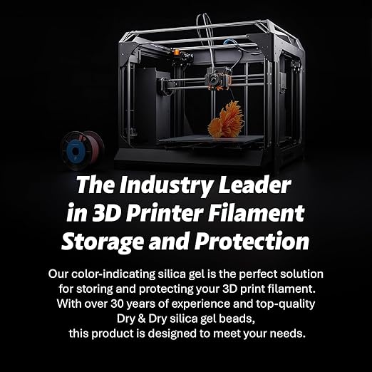 "Dry & Dry" Premium Orange Indicating Silica Gel Desiccant Beads - Image 3