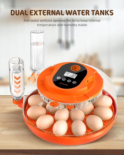 18 Egg Incubator with Automatic Turning & Humidity Control, Fully Automatic - Image 7