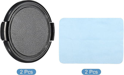 PATIKIL Camera Lens Cap, 2 Pack Sides Pinch Front Lens Cover - Image 3