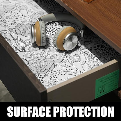 Shelf and Drawer Liner for Kitchen Cabinets, Non-Adhesive and Strong Non-Slip - Image 5