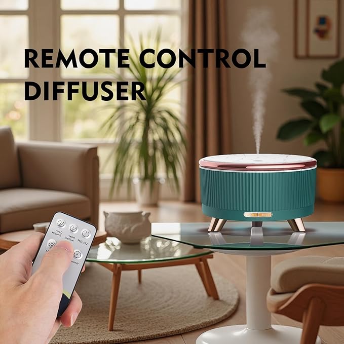 500ML Essential Oil Diffuser: Ultrasonic Aroma Diffuser - Image 5