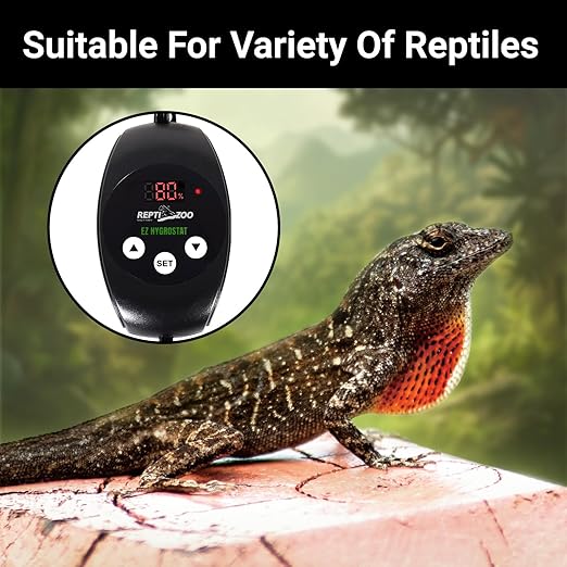 REPTI ZOO Reptile Digital Hygrometer Controller LED Humidistat Reptile Humidity - Image 4