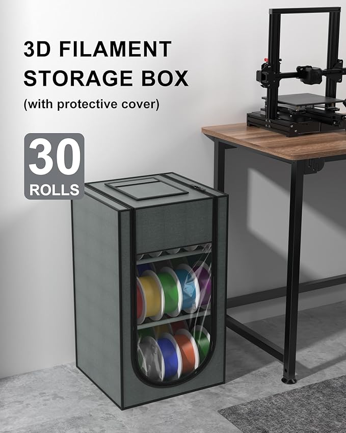 3D Printer Filament Storage Box, 30-Roll 3D Printer Filament Storage, Hard - Image 2