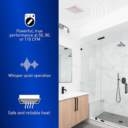 Panasonic WhisperWarm Ceiling Mount Bathroom Exhaust Fan - Image 5