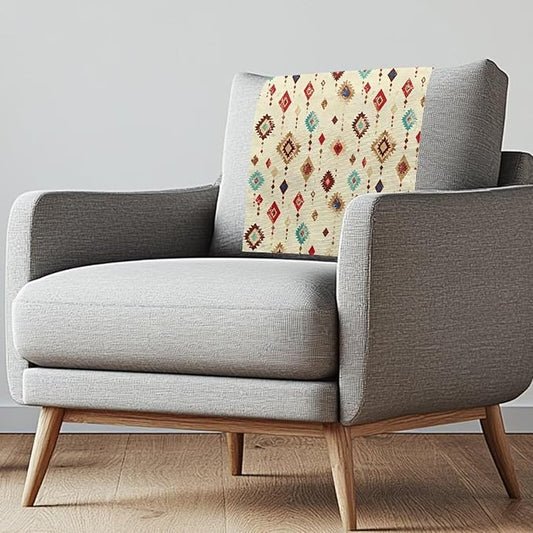 Aztec Pattern Head Rest Cover for Recliner Removable Washable Couch Covers Easy by Unknown
