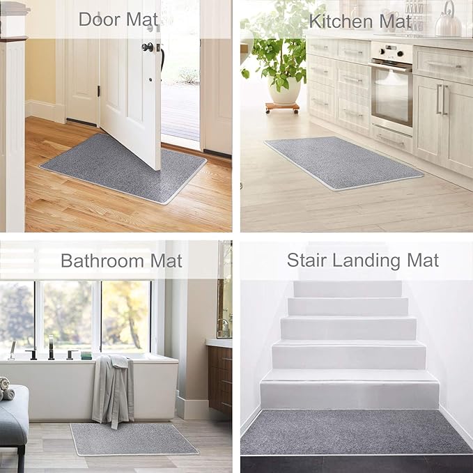 PURE ERA Carpet Stair Tread Landing Mat Tape Free Self Adhesive Non Slip Skid - Image 4