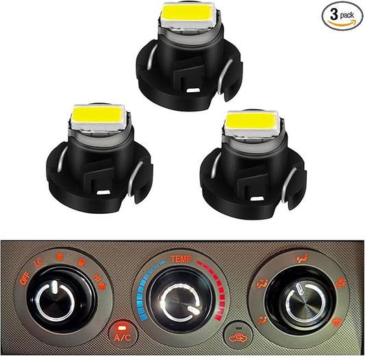 AC Climate Heater Control LED Lights Bulbs Kit replacement Compatible by RAVSOFT