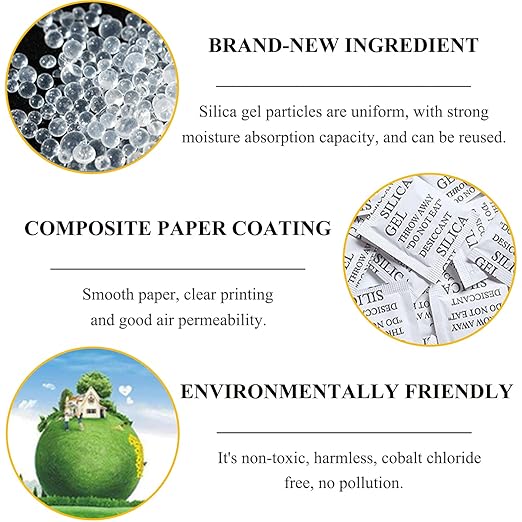 Silica Gel Packets, Moisture Absorbers - Image 3