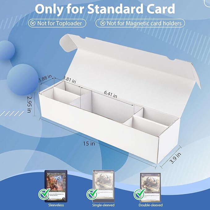 Laminated Trading Card Storage Box, Mtg Storage Card Box - Image 4