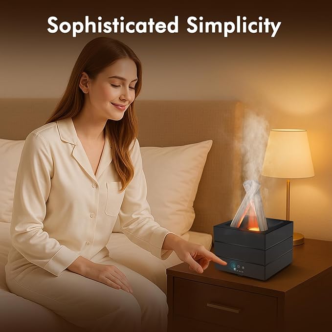 Essential Oil Diffuser, 280ML Ultrasonic Humidifier - Image 2