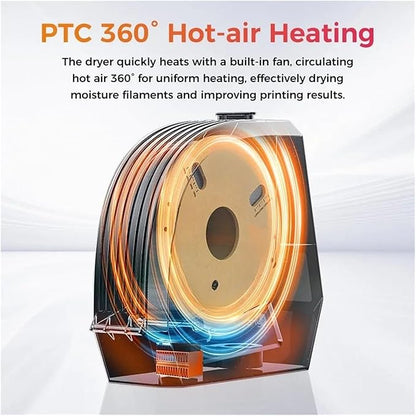 Compatible with Creality Space Pi Filament Dryer 3D Printer Filament Dry Box - Image 3