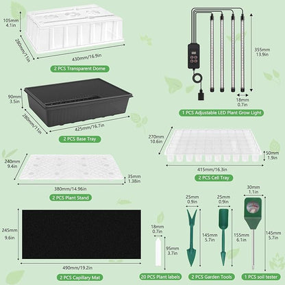 120-Cell Self-Watering Seed Starter Tray - Image 6