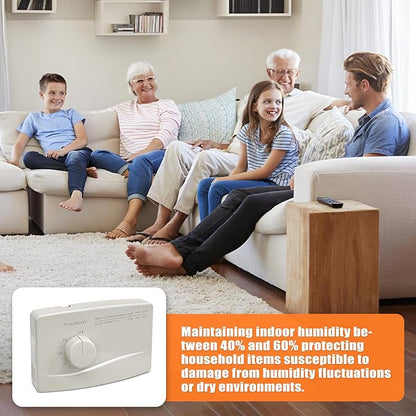 4655 Wall Mounted Humidifier Control Humidistat, Manual Humidistat Digital - Image 5