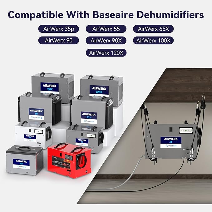 BaseAire Dehumidifier Hanging Kit - Image 2