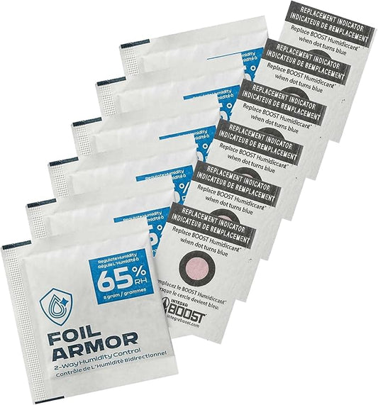 65% RH, 2-Way Humidity Control Packs by FoilArmor