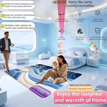 Bedroom Humidifier, USB Mini Portable Humidifier - Image 3