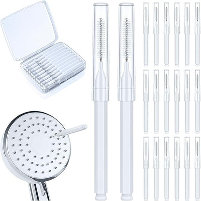 Shower Head Cleaning Brush for Small Hole, Showerhead Cleaning Brushes Picks by Lumkew