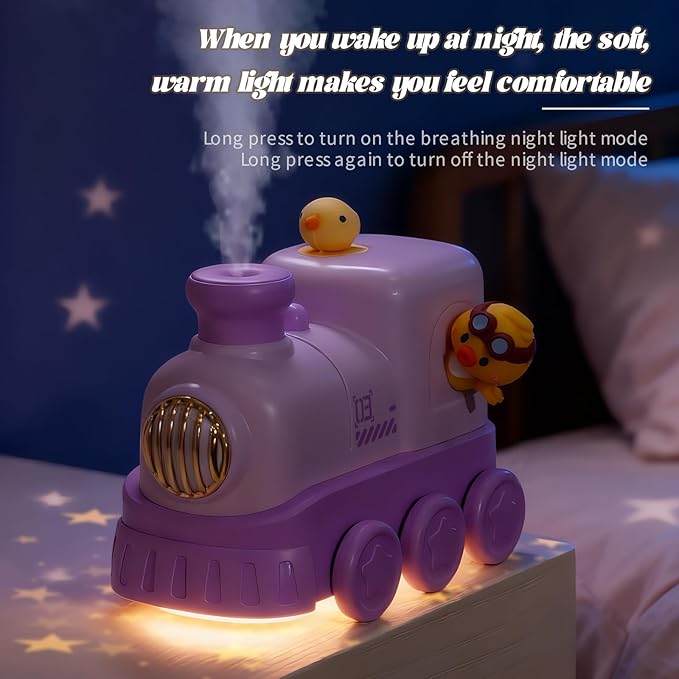Portable Mini Humidifier, 300ml USB Desktop Personal Cool Mist Small Humidifiers - Image 5