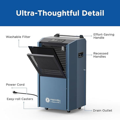 190 Pints Commercial Dehumidifier - Image 8