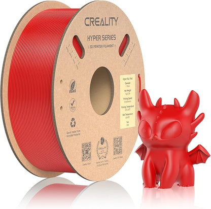 Official Creality Hyper PLA Filament 1.75mm, High Speed PLA 30-600mm/s Rapid 3D by Creality