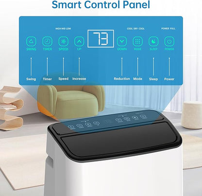 GarveeHome 14, 000 BTU Portable Air Conditioner – 3-in-1 AC - Image 4