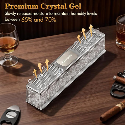 Pre-Filled Cigar Humidifier – Ready-to-Use Crystal Gel Humidifier, Cigar - Image 4