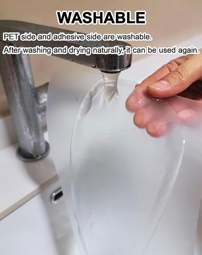 4 Pack PET Vent Covers with Nano Adhesive, Ceiling Vents and Air Registers - Image 6