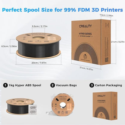 Creality Hyper ABS Filament for K1/K1 Max/K2/K2 Plus, Official 3D Printer - Image 8