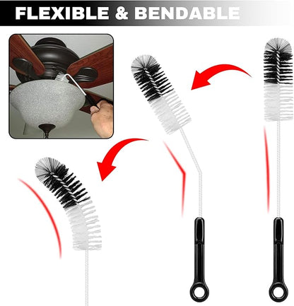 4 Pack Bottle Cleaning Brush Set - Image 4