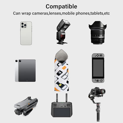 3pcs Pack Camera wrap, Protective Wrap, Magic Self-Adhesive Cloth, Anti-scratch - Image 6