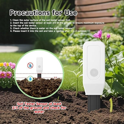 Zigbee Smart Soil Sensor, Temperature and Moisture Meter - Image 6
