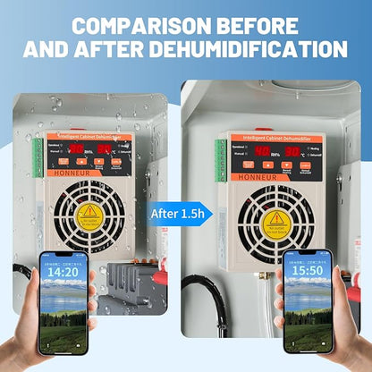 Fully automatic mini dehumidifier and constant humidity device 60W - Image 2